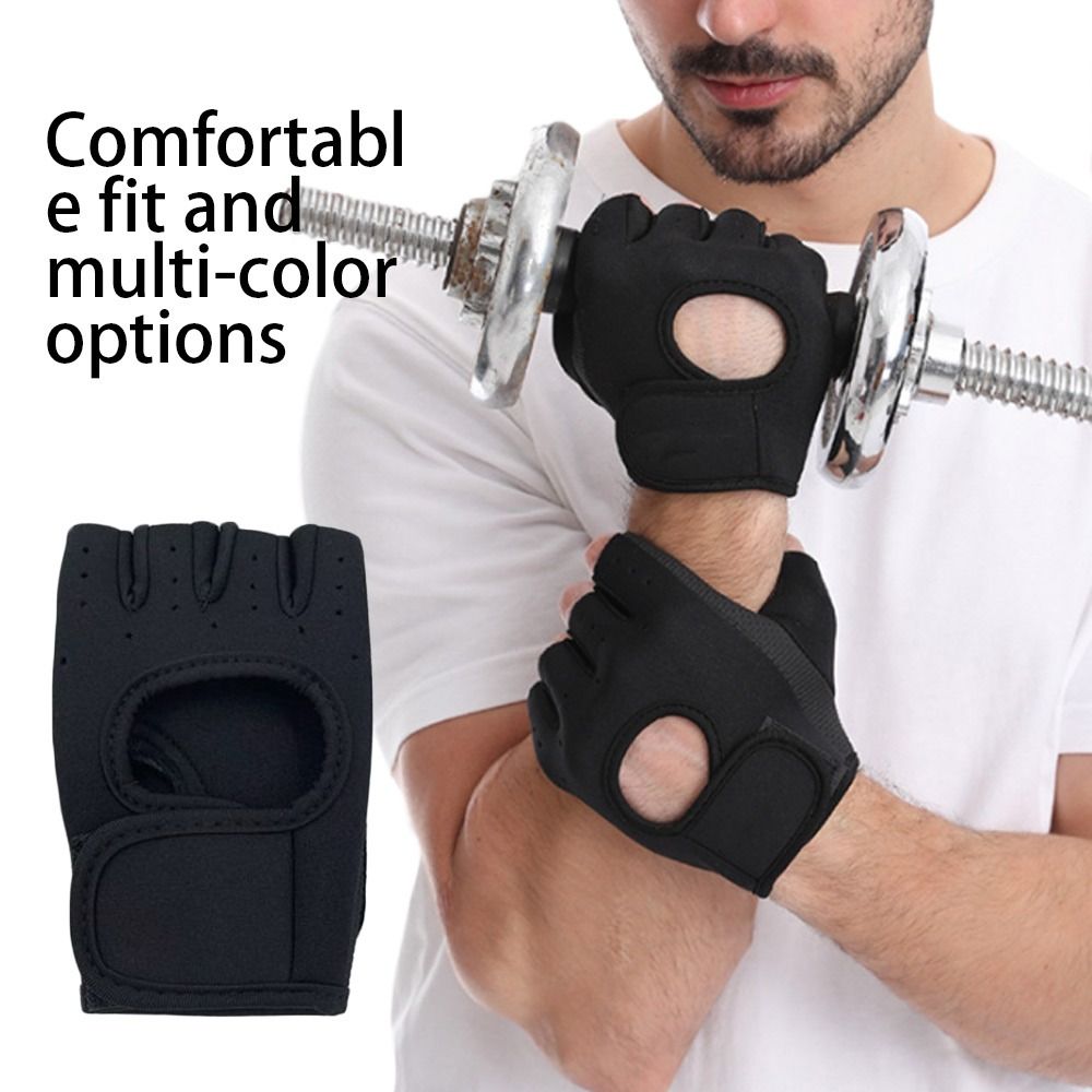 Workout Glove Gym - Training Hollow Back Weightlifting Workout Dumbbells