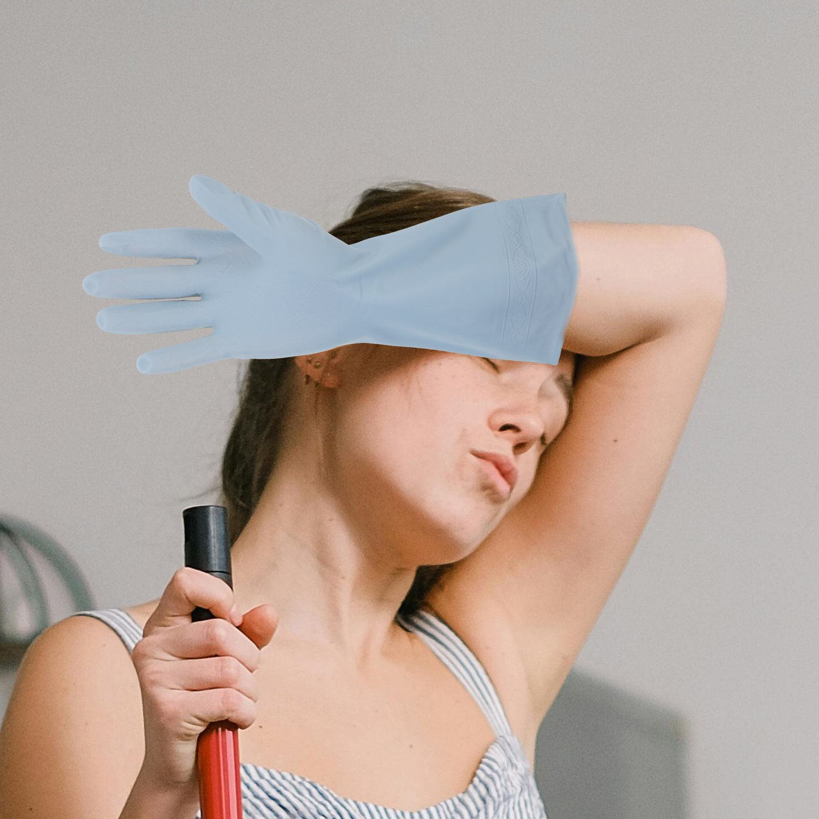 3Pairs Waterproof Rubber Kitch - đánh giá và giá Dish Glove Rubber