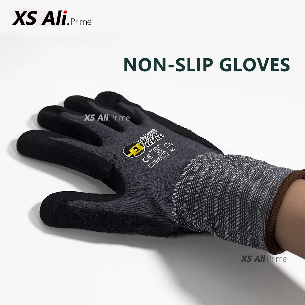 1/10 Pairs Foam Nitrile Gloves - đánh giá và giá Nitrile Mechanic Glove