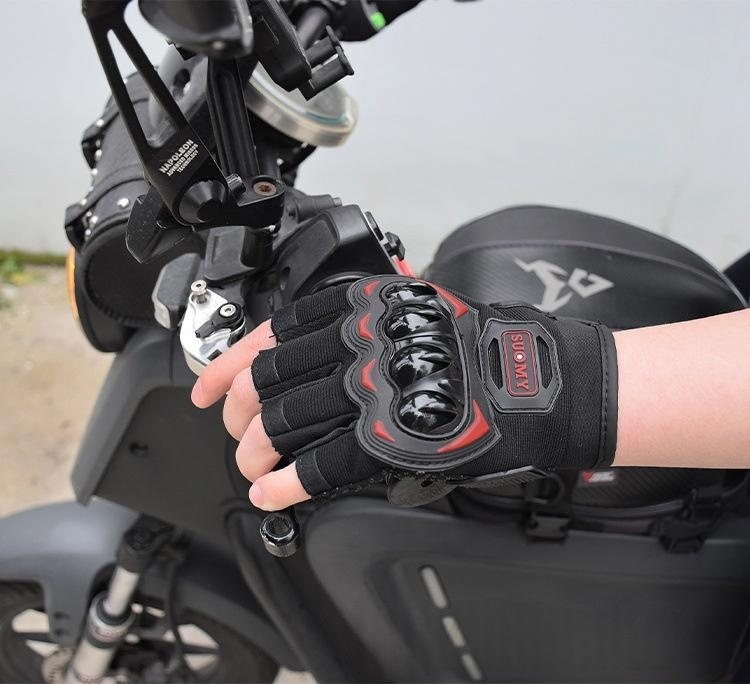 Summer Motorcycle Half Finger  - đánh giá và giá Motorcycle Glove Knuckle