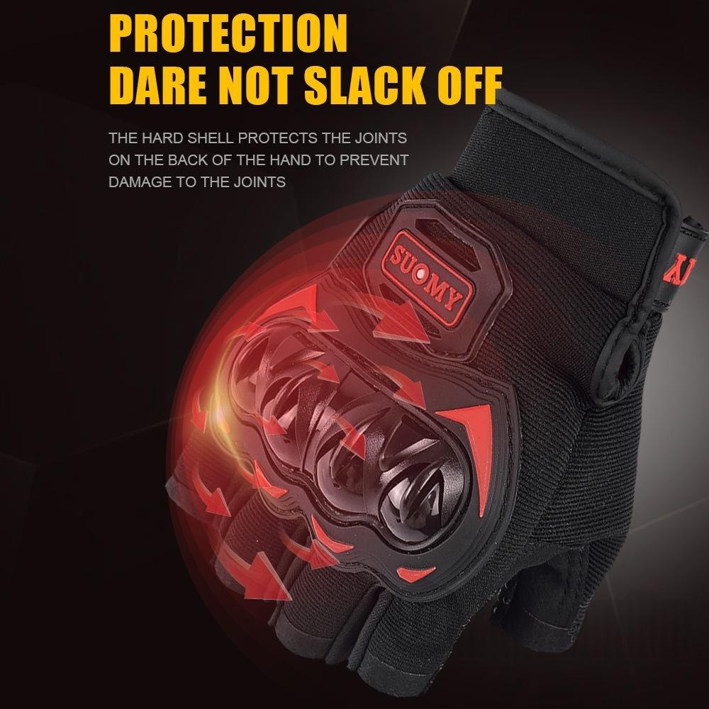 Summer Motorcycle Half Finger  - đánh giá và giá Motorcycle Glove Knuckle