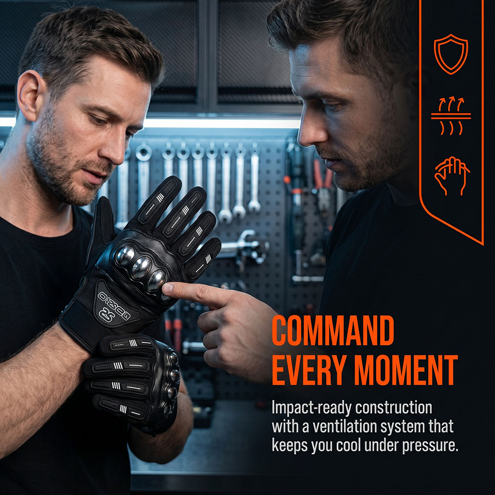 Breathable MX Motorcycle Ridin - đánh giá và giá Motorcycle Glove Knuckle