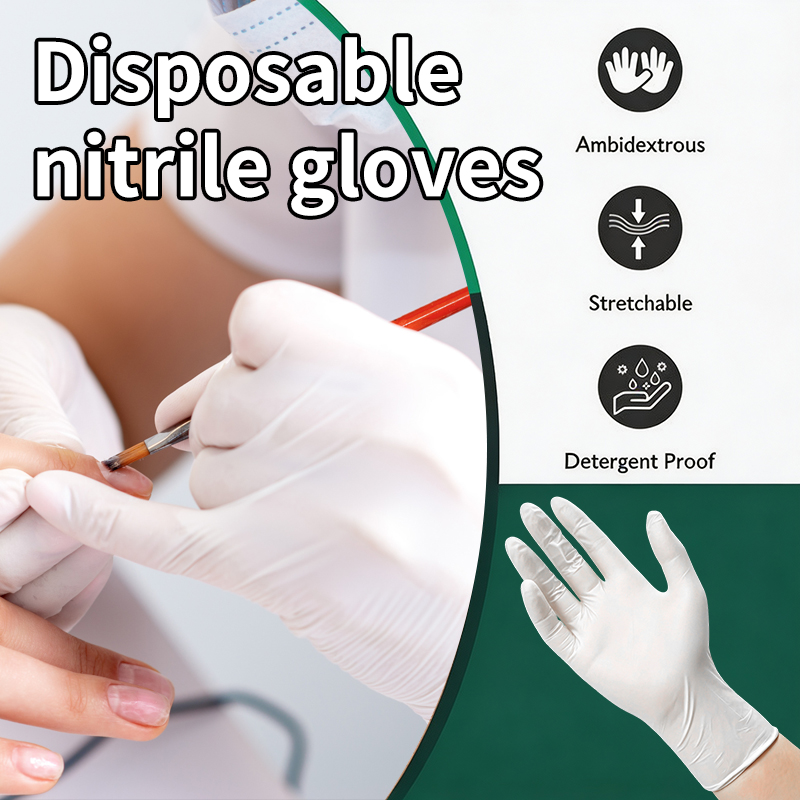 10/50/100/200/400PCS Nitrile D - đánh giá và giá Nitrile Mechanic Glove
