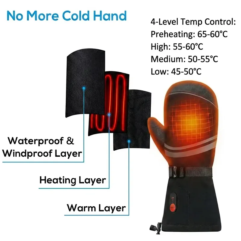 for Winter Ski Waterproof Rech - đánh giá và giá Ski Glove Waterproof